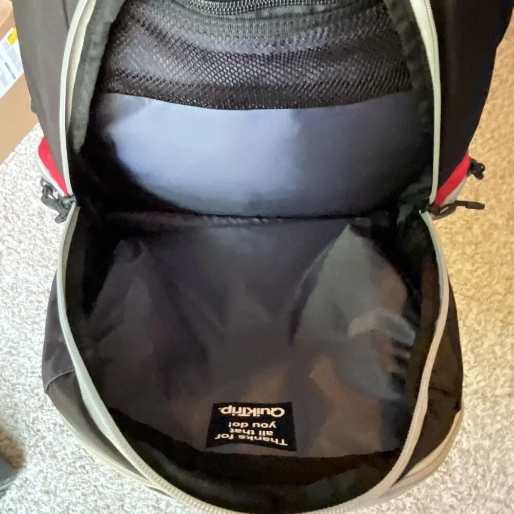 Victorinox Quik-Trip 60th Anniversary Backpack Red Black Travel 16” NWOT